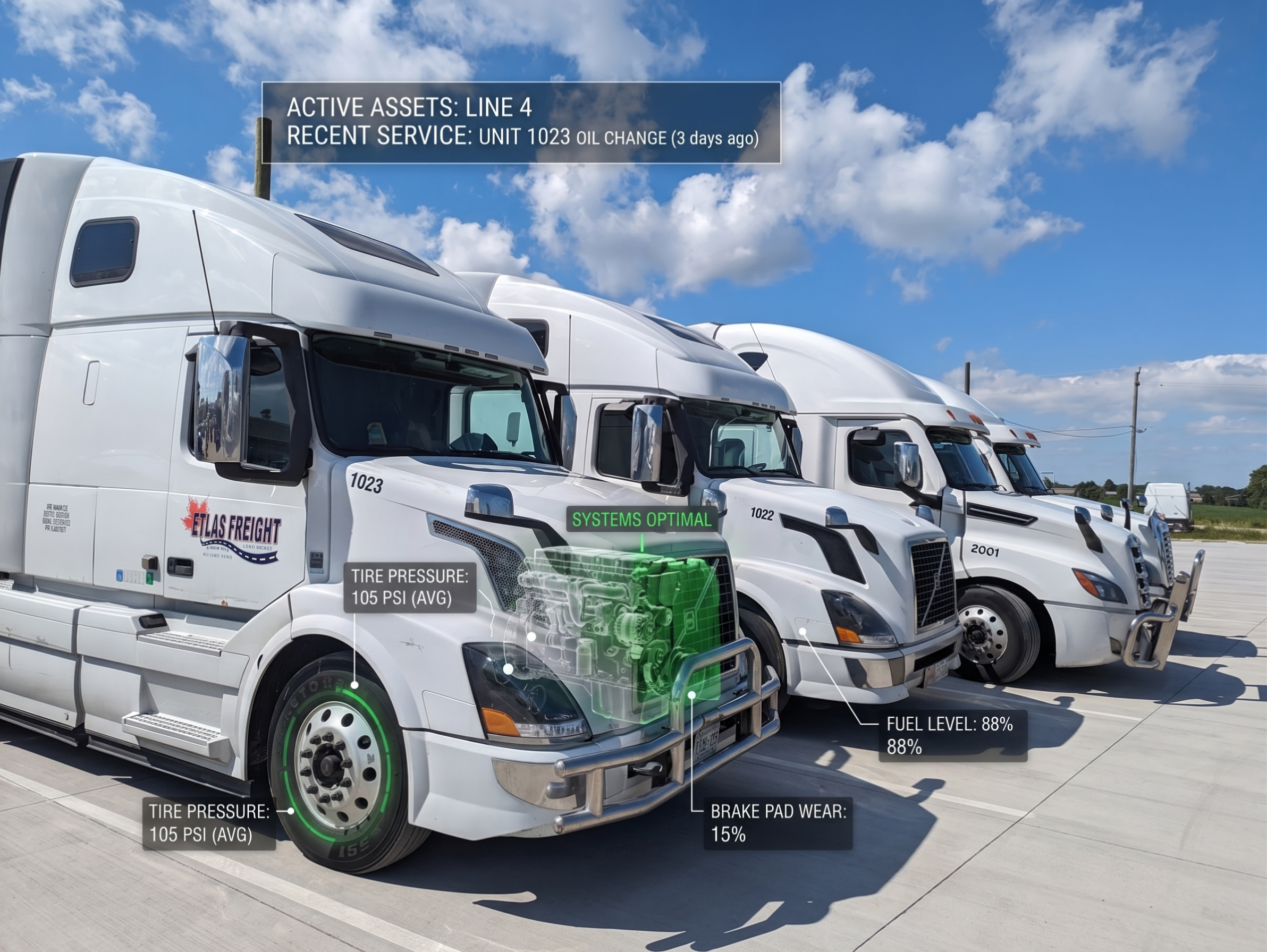Etlas Freight reefer trailer
