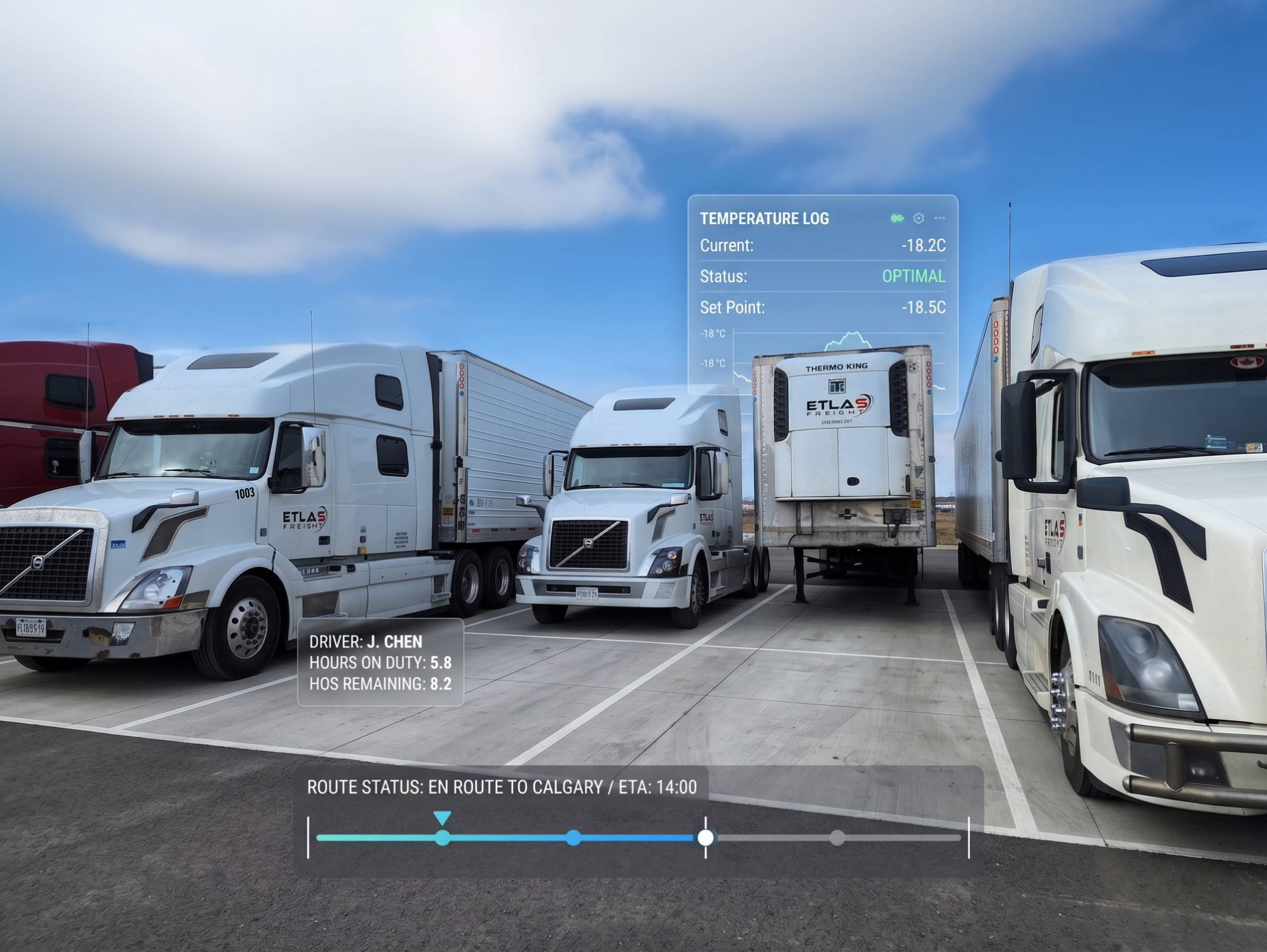 Etlas Freight fleet yard
